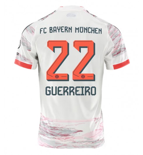 Bayern Munich Raphael Guerreiro #22 Venkovní Dres 2025-26 Krátký Rukáv Bayern Munich Raphael Guerreiro #22 Venkovní Dres 2025-26 Krátký Rukáv